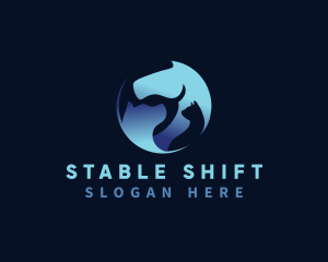 Veterinary Pet Stable logo design