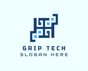 Digital Tech Code logo design