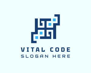 Digital Tech Code logo design