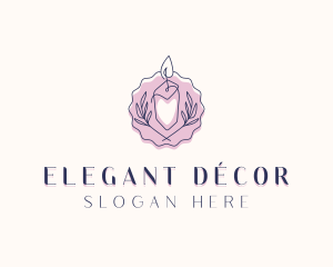 Candle Decor Boutique logo design