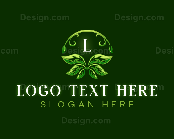 Leaf Lawn Landscaping Logo