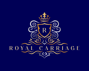 Royal Crown Shield logo design