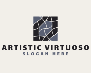 Artistic Tile Pattern Design logo design