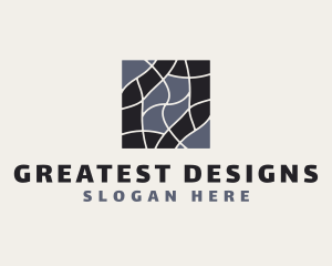 Artistic Tile Pattern Design logo design