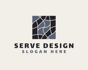 Artistic Tile Pattern Design logo design