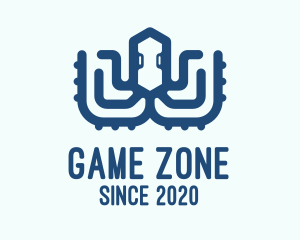 Blue Digital Octopus logo