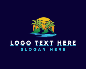 Palm Tree Island Resort Logo