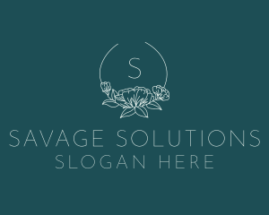 Wedding Floral Garden Logo