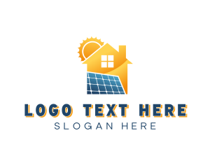 Home Solar Power Logo