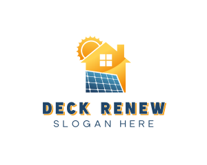 Home Solar Power logo design