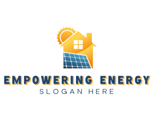 Home Solar Power logo design