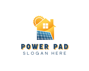 Home Solar Power logo design