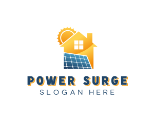 Home Solar Power logo design