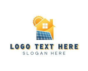 Power - Home Solar Power logo design