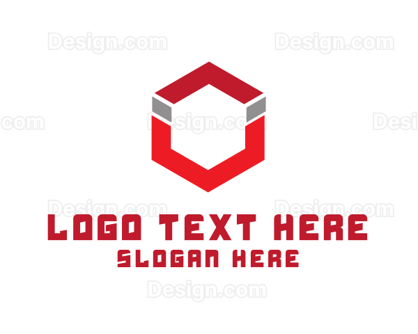 Magnet Hexagon Cube Logo