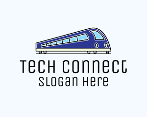 Train Transportation Rail Logo