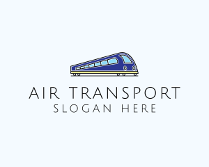 Train Transportation Rail logo design