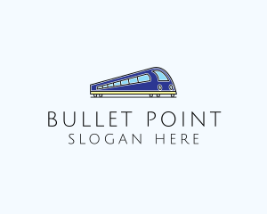 Train Transportation Rail logo design