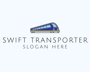 Train Transportation Rail logo design