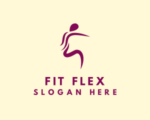 Female Fitness Workout logo