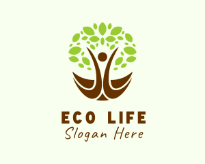 Human Nature  Conservation logo design