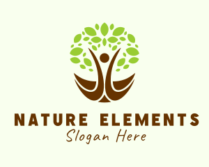 Human Nature  Conservation logo design