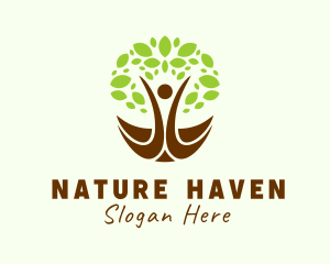 Human Nature  Conservation logo design