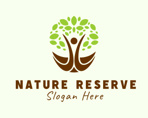 Human Nature  Conservation logo design