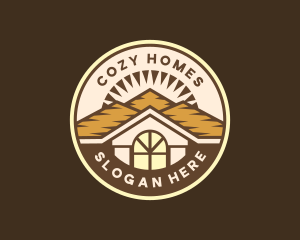 Home Roof Renovation logo design