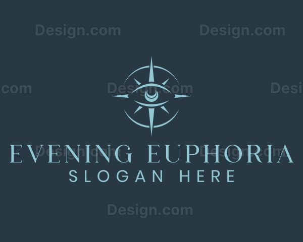 Mystical Eye Compass Logo