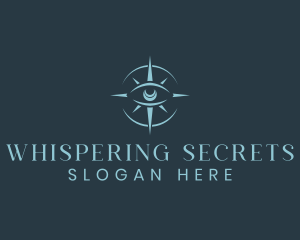 Mystical Eye Compass Logo