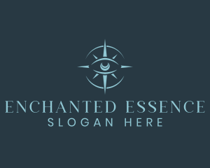 Mystical Eye Compass logo design