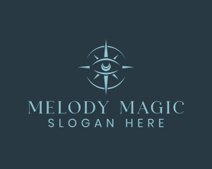 Mystical Eye Compass logo