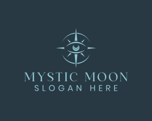 Mystical Eye Compass logo design