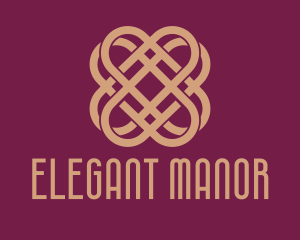 Elegant Ornament Hotel  logo design