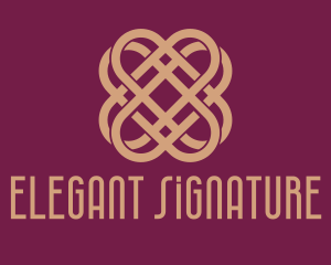 Elegant Ornament Hotel  logo design