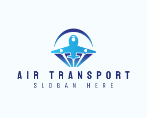 Airline Aviation Plane logo design