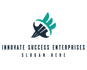 Enterprise Ring Wing logo design