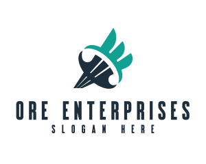 Enterprise Ring Wing logo design