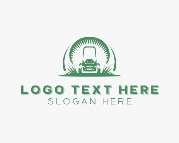 Gardening Lawn Mower logo