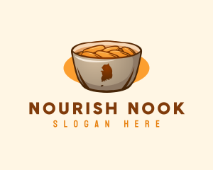 South Korea Food Meal logo