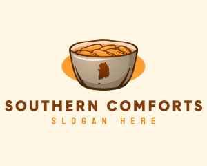 South Korea Food Meal logo