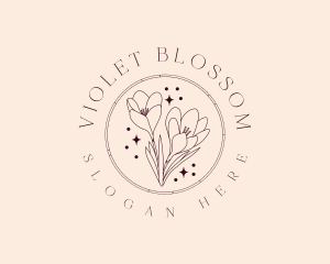 Flower Tulip Garden logo design