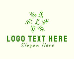 Natural Leaf Decor Logo