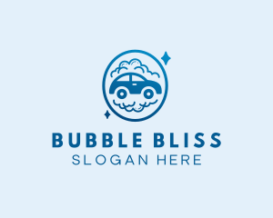 Car Bubble Washing  logo