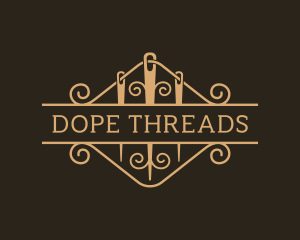 Needlecraft Thread Stitching logo design