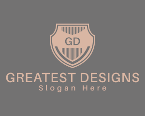 Masculine Shield Security logo design