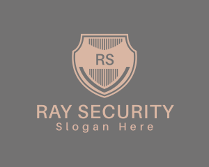 Masculine Shield Security logo design