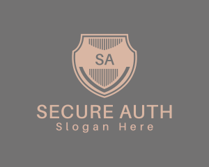 Masculine Shield Security logo design