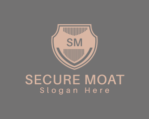 Masculine Shield Security logo design